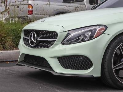 RW Carbon - Mercedes W205 Carbon Fiber Front Lip Spoiler mercw20503 - Image 4