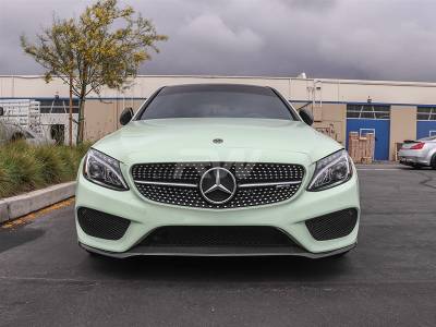 RW Carbon - Mercedes W205 Carbon Fiber Front Lip Spoiler mercw20503 - Image 6