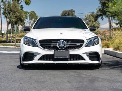 RW Carbon - Mercedes W205 C43 2019+ Night Style CF Front Lip mercw20545 - Image 3
