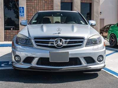 RW Carbon - Mercedes W204 C63 AMG Arkym Style CF Front Lip mercw20437 - Image 3