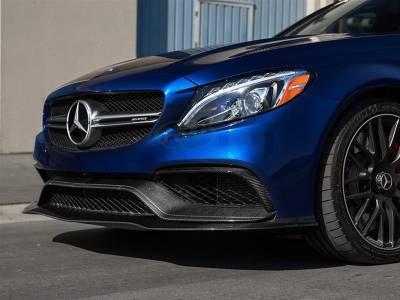 RW Carbon - Mercedes W205 C63 GTX Carbon Fiber Front Lip mercw20512 - Image 5