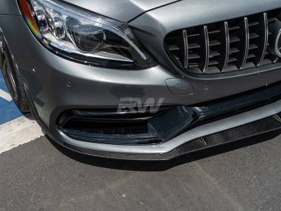 RW Carbon - Mercedes W205 C63 Edition 1 Style CF Front Lip mercw20514 - Image 4