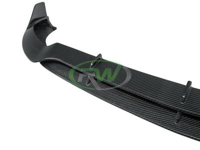 RW Carbon - Mercedes W205 C63 BRS Style Carbon Fiber Front Lip mercw20507 - Image 6