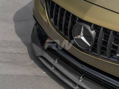 RW Carbon - Mercedes W205 C63 Coupe BRS CF Front Lip Spoiler mercw20535 - Image 2