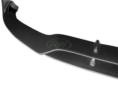 RW Carbon - Mercedes W205 C63 Coupe BRS CF Front Lip Spoiler mercw20535 - Image 6