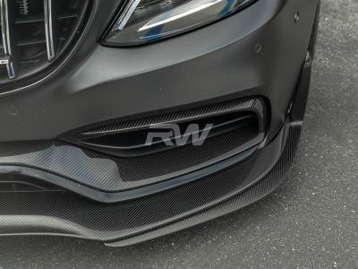 RW Carbon - Mercedes W205 C63/C63S GTX Coupe CF Front Lip mercw20561 - Image 2