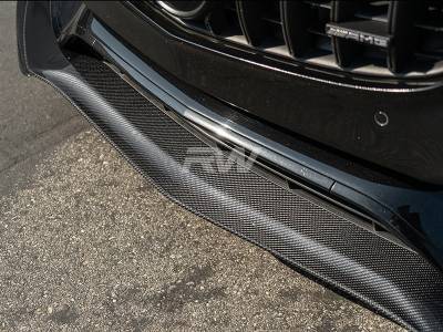 RW Carbon - Mercedes W205 C63/C63S GTX Coupe CF Front Lip mercw20561 - Image 4