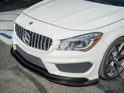 Mercedes C117 CLA Revo Style CF Lip Spoiler mercc11706