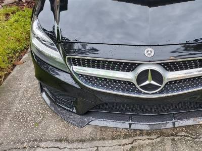 RW Carbon - Mercedes W218 CLS 15-17 Sport Carbon Fiber Front Lip mercw21811 - Image 2