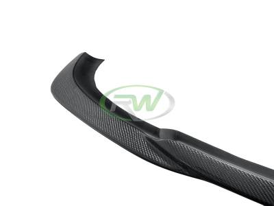 RW Carbon - Mercedes E350 E550 Godhand Style Carbon Fiber Lip Spoiler mercw21203 - Image 6