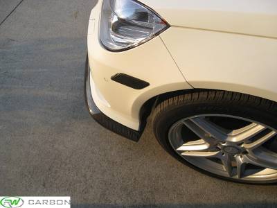 RW Carbon - Mercedes E350 E550 Carlsson Style CF Front Lip mercw21210 - Image 2