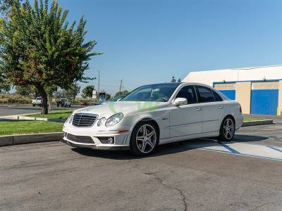 RW Carbon - Mercedes W211 E63 AMG Carbon Fiber Lip Spoiler mercw21101 - Image 4