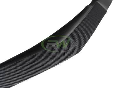 RW Carbon - Mercedes W211 E63 AMG Carbon Fiber Lip Spoiler mercw21101 - Image 6