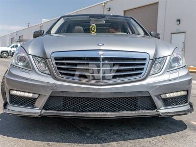 RW Carbon - Mercedes W212 E63 Renn Style CF Front Lip 10-13 mercw21217 - Image 4