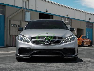 RW Carbon - Mercedes W212 E63 Facelift BRS Style CF Front Lip mercw21216 - Image 3