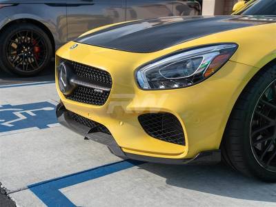 RW Carbon - Mercedes C190 GT GTS Carbon Fiber Front Lip mercc19001 - Image 2