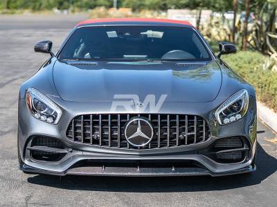 RW Carbon - Mercedes C190 GT GTC GTS RWS CF Front Lip Spoiler mercc19010 - Image 3