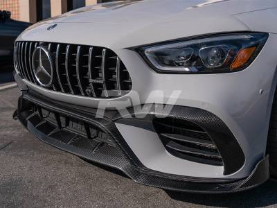 RW Carbon - Mercedes X290 GT63S 2018-2023 Carbon Fiber Front Lip mercgt6301 - Image 2