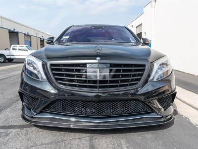 RW Carbon - Mercedes W222 S63 Carbon Fiber Front Lip Spoiler mercw22203 - Image 2