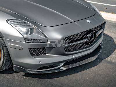 Mercedes SLS Renn Style Carbon Fiber Front Lip mercsls02