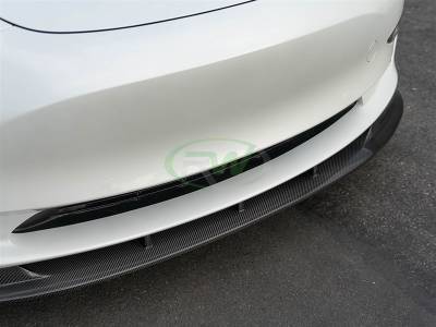 RW Carbon - Tesla Model 3 RWS Carbon Fiber Front Lip Spoiler tesla07 - Image 4