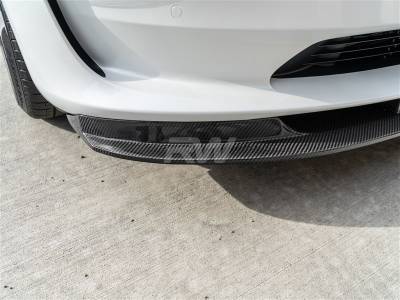 RW Carbon - Tesla Model 3 RWS Carbon Fiber Front Lip Spoiler tesla07 - Image 6