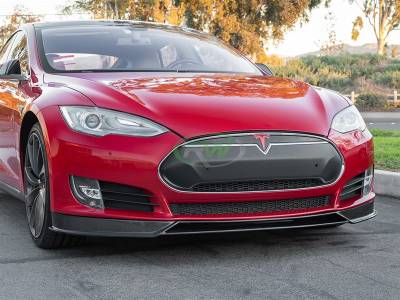 RW Carbon - Tesla Model S Carbon Fiber Front Lip Spoiler Tesla02 - Image 2