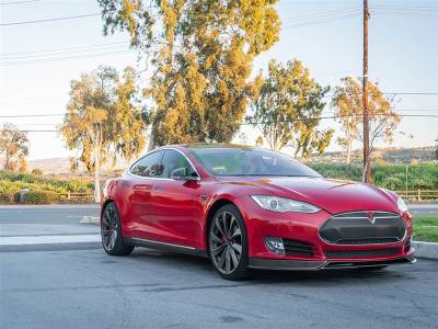 RW Carbon - Tesla Model S Carbon Fiber Front Lip Spoiler Tesla02 - Image 3