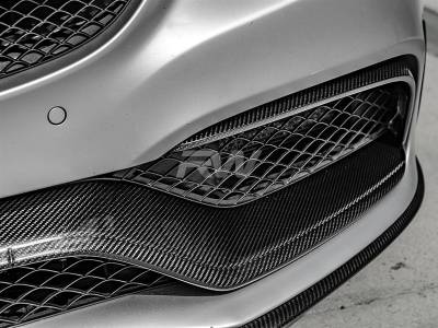 RW Carbon - Mercedes W205 C63 AMG Carbon Fiber Front Trim mercw20510 - Image 4