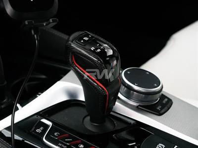 RW Carbon - BMW F90 F97 F98 Carbon Fiber Gear Selector bmwf9019 - Image 2