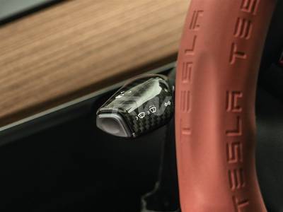RW Carbon - Tesla Model 3 / Y Carbon Fiber Gear Shifter Covers tesla026 - Image 2