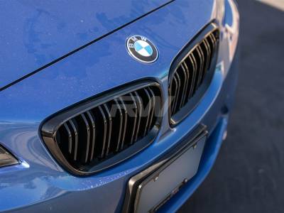 RW Carbon - BMW F22 F23 F87 Double Slat Gloss Black Grilles bmwf22004 - Image 2