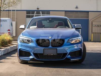 RW Carbon - BMW F22 F23 F87 Double Slat Gloss Black Grilles bmwf22004 - Image 4