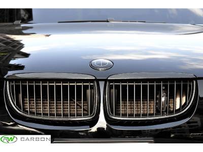 RW Carbon - BMW E90 E91 Carbon Fiber Grilles bmwe90010 - Image 2