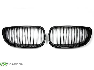 RW Carbon - BMW E92 E93 Gloss Black Grilles bmwe92031 - Image 2
