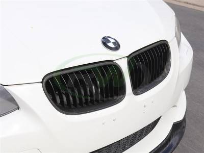 BMW E92 E93 Carbon Fiber Double Slat Grilles - 2007-2010 bmwe92009-07-10