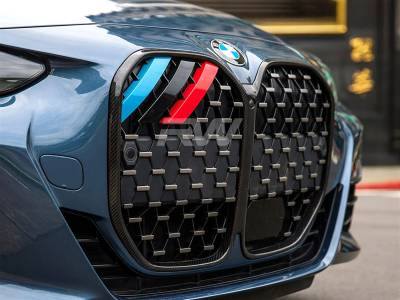 RW Carbon - BMW G22 4-Series Carbon Grille Surround bmwg22021 - Image 2
