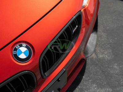 RW Carbon - BMW F32 F33 F36 F80 F82 Carbon Fiber Grilles bmwf32013 - Image 2