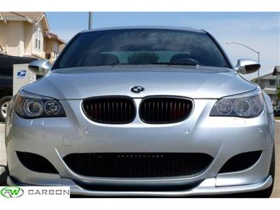 RW Carbon - BMW E60 E61 Matte Black Kidney Grilles bmwe60026 - Image 3