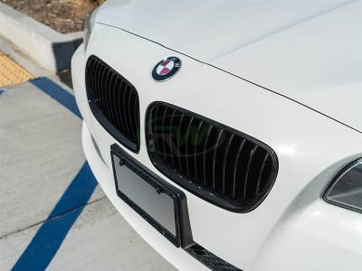 RW Carbon - BMW F10 Gloss Black Kidney Grilles bmwf10027 - Image 3