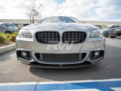 RW Carbon - BMW F10 Gloss Black Double Slat Grilles bmwf10049 - Image 4