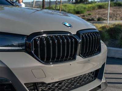 RW Carbon - BMW F90 M5 LCI G30 LCI Gloss Black Grilles bmwf9027 - Image 4