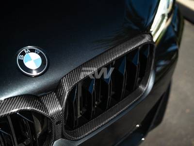 RW Carbon - BMW F90 M5 G30 LCI CF Replacement Grille bmwg30031 - Image 4