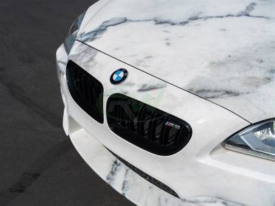 RW Carbon - BMW F06 F12 F13 Gloss Black Grilles bmwf12004 - Image 2