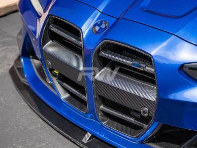BMW G8X DTM CF Grilles Without TJA + Black Mesh bmwg8x07-4