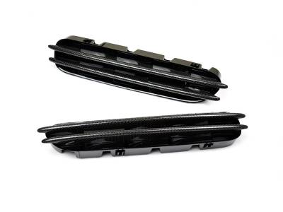 RW Carbon - BMW E60 M5 Carbon Fiber Fender Grilles bmwe60018 - Image 1
