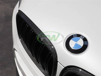 RW Carbon - BMW F15 F16 F85 F86 Carbon Fiber Grilles bmwf15016 - Image 2