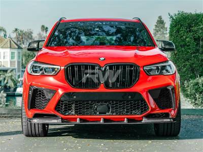 RW Carbon - BMW G05 X5 F95 X5M Gloss Black Double Slat Grilles bmwg05001 - Image 2