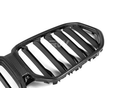 RW Carbon - BMW G06 X6 LCI Carbon Fiber Grille bmwg06013 - Image 4