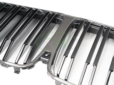 RW Carbon - BMW G07 X7 Carbon Fiber Grille Replacement bmwg07002 - Image 3